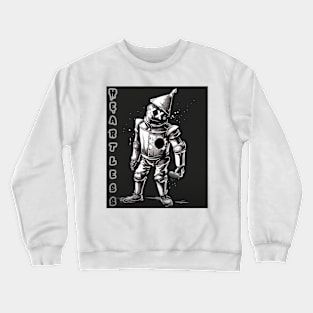 Echoes of Emptiness: The Tinman's Heartless Ballad Crewneck Sweatshirt